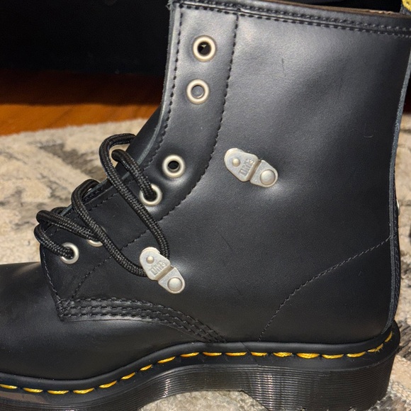 Dr. Martens 1450 Bex Stud Black Combat Boots - Picture 5 of 7